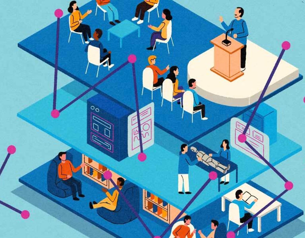 Illo page evolving medical education 1000