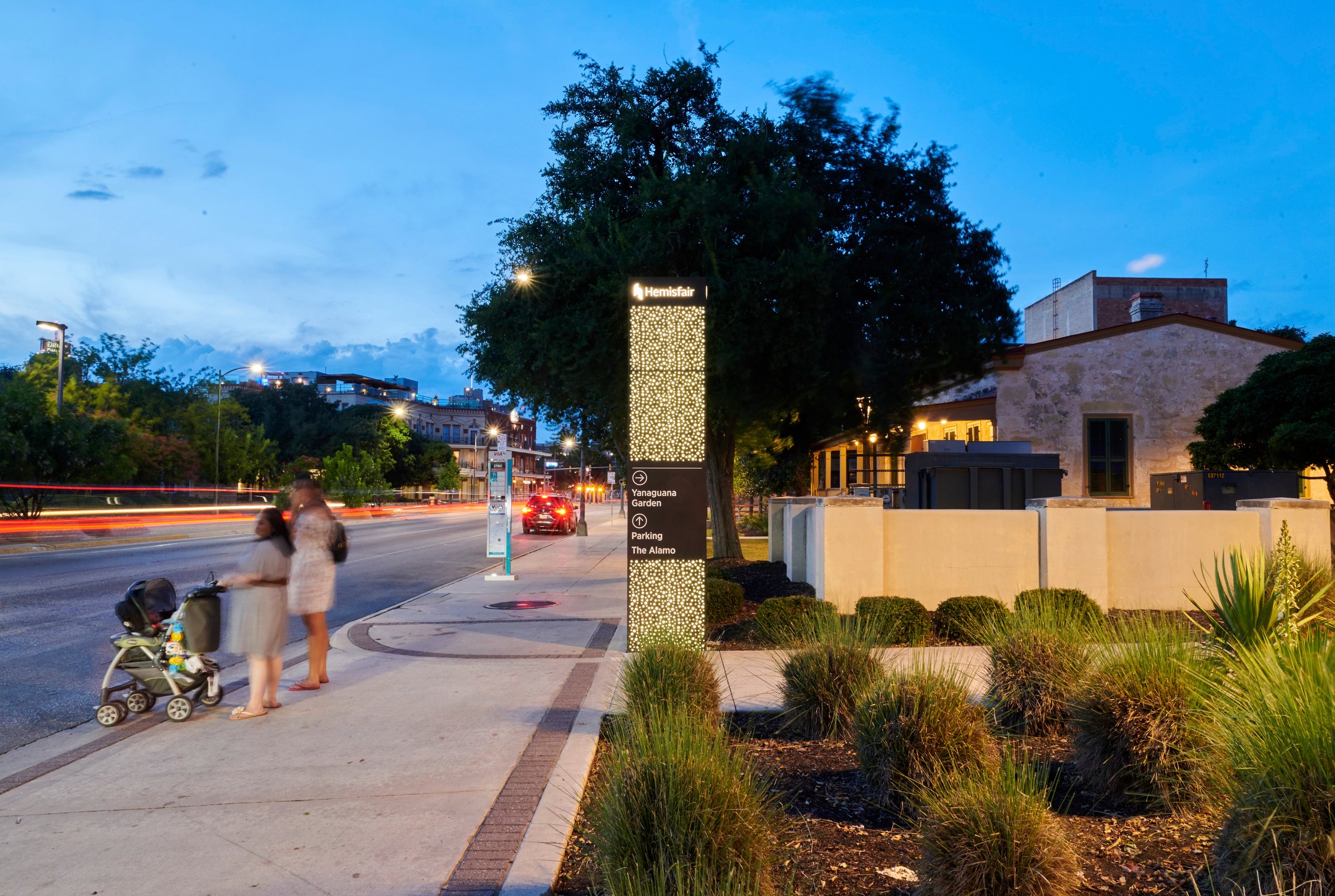 Exterior signage