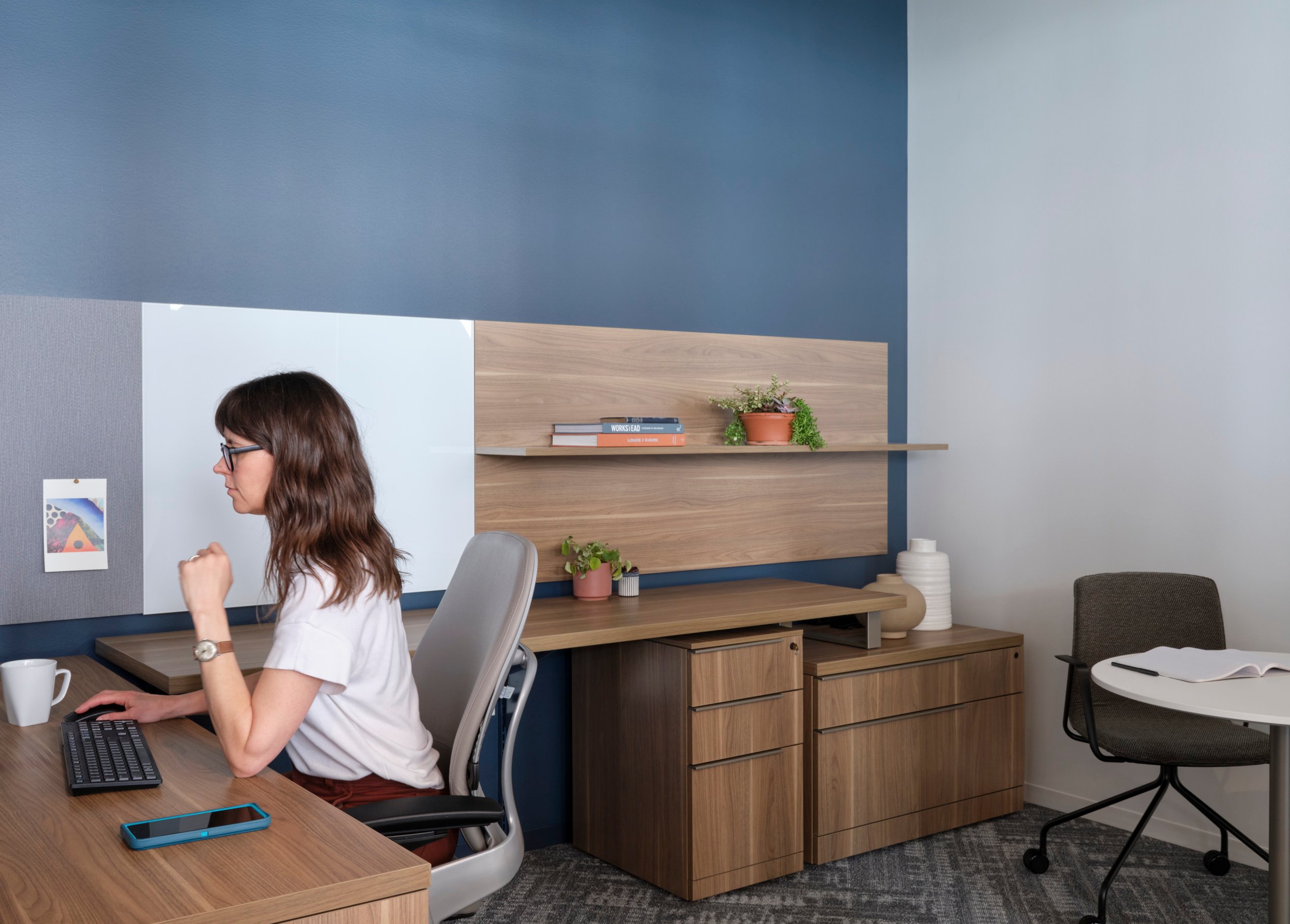 Woman working in office