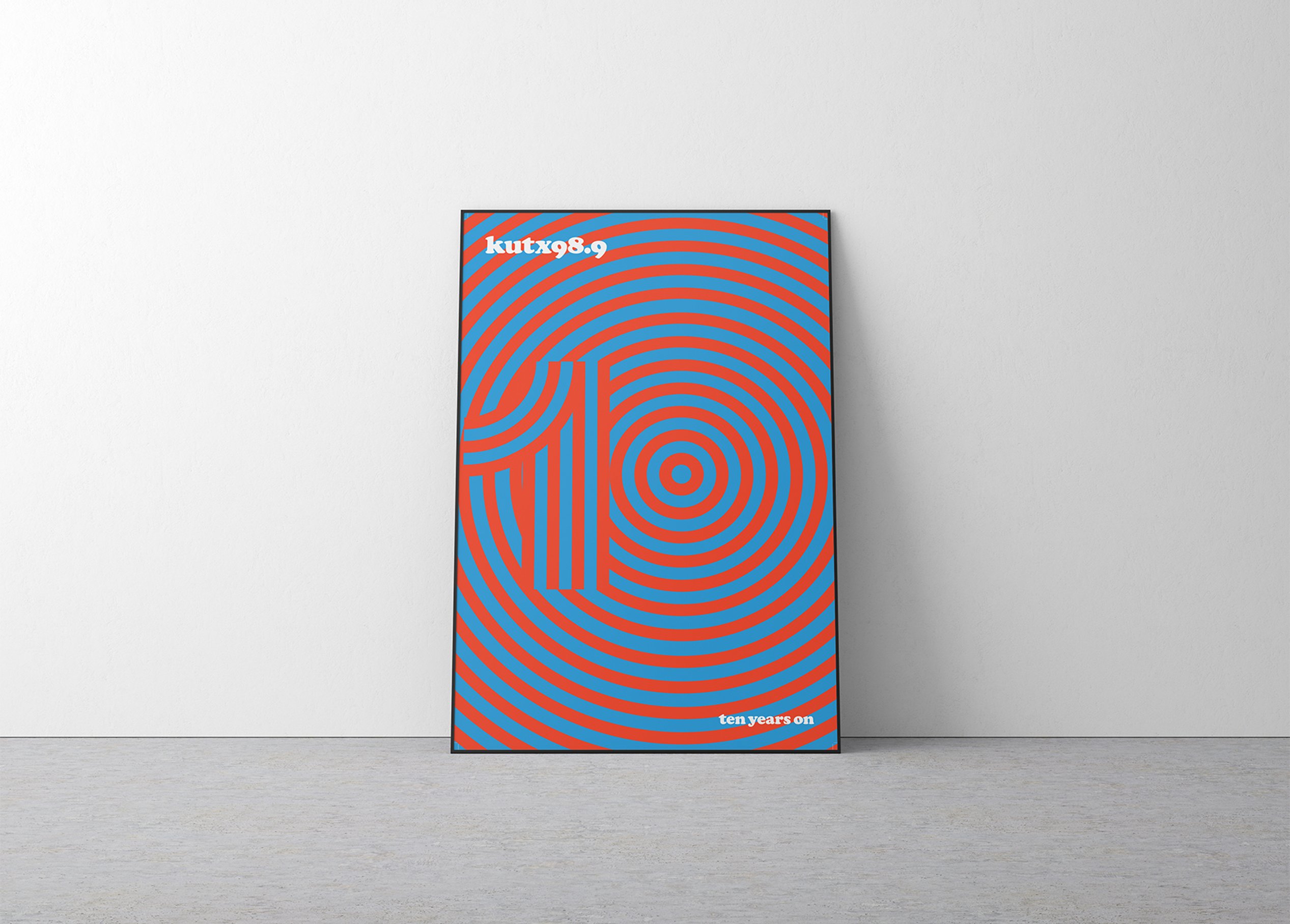 KUTX10 Year Poster
