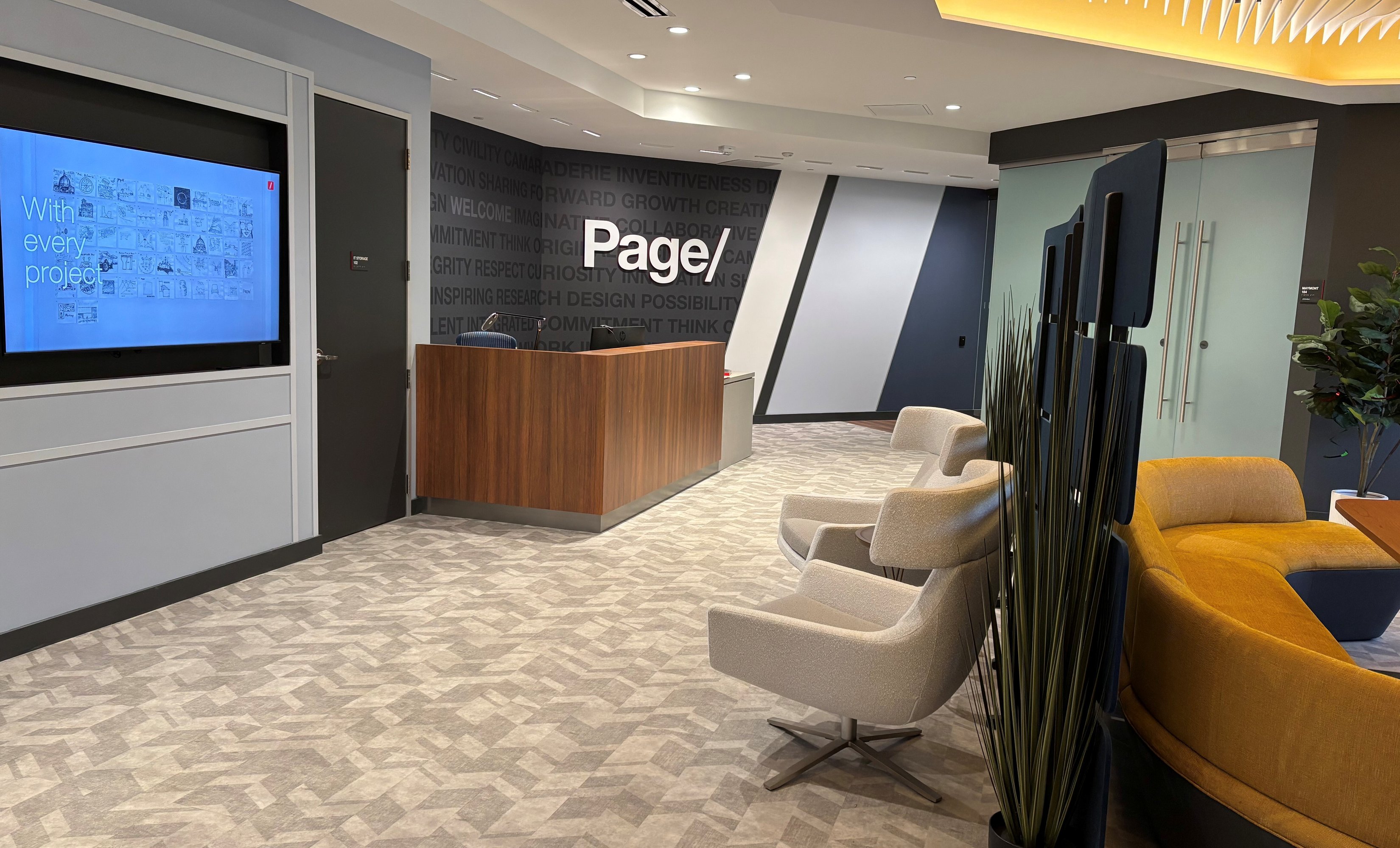 Office lobby